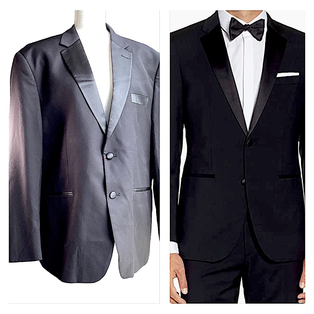 Adam Baker Tuxedo Jacket. H3